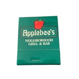 Vintage Matchbook Applebee’s Neighborhood Grill Bar The Perfect Promotional Matc